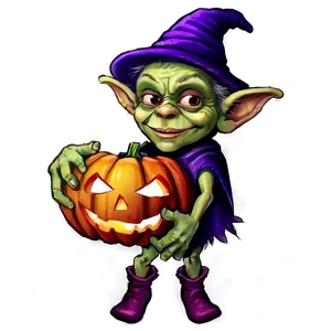 Trick Or Treat Goblin Gifts Png 06112024 PNG image