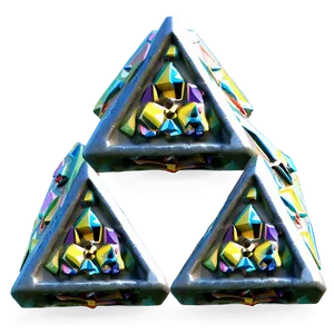 Triforce 3d Model PNG Jye78 PNG