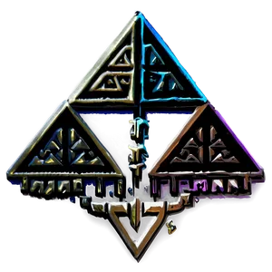 Triforce Background PNG 11