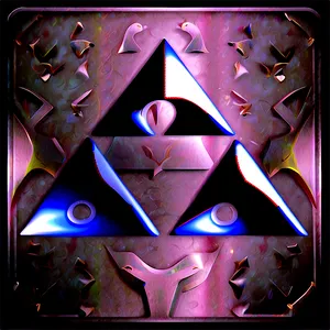 Triforce Button Icon PNG Gfs50 PNG