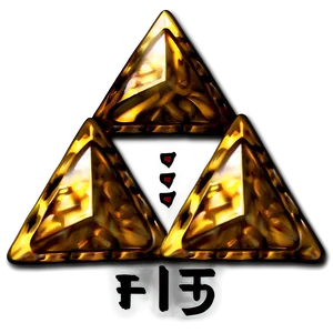 Triforce Game Emblem PNG 05242024 PNG