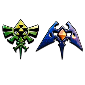 Triforce Grunge Look PNG Dah44 PNG