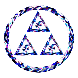 Triforce In Circle PNG 83