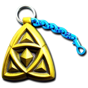 Triforce Keychain Design PNG Clx