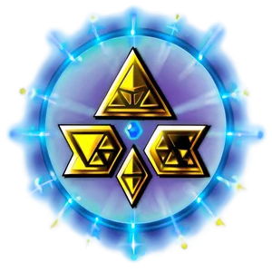 Triforce Magical Aura PNG 05242024 PNG