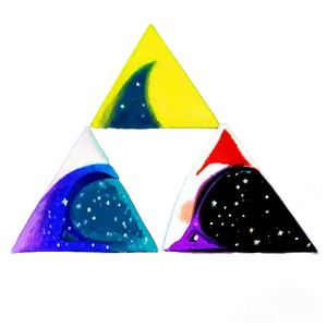 Triforce Night Sky PNG 05242024 PNG