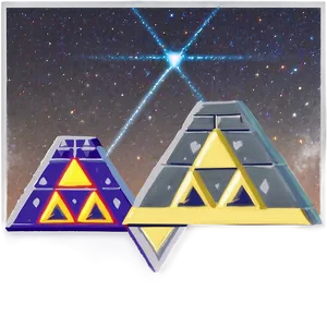 Triforce Night Sky PNG 05242024 PNG