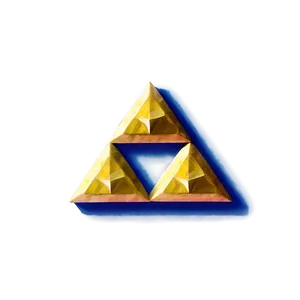 Triforce On Hyrule Map PNG 44 PNG