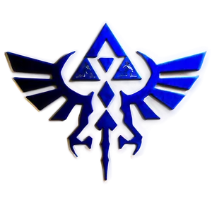 Triforce Silhouette PNG 05242024