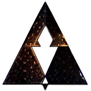 Triforce Silhouette PNG Xrg