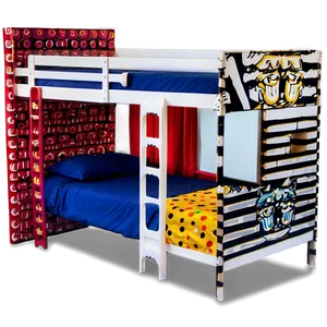 Triple Bunk Bed Png Gnj PNG image