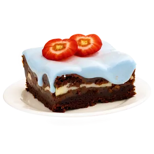 Triple Layer Brownie Png Wvv3 PNG image