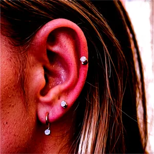 Triple Lobe Piercing PNG 85 PNG