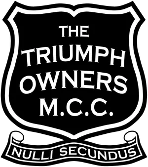 Triumph Owners Motorcycle Club Emblem PNG image