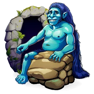 Troll Living In Cave PNG Scp44 PNG