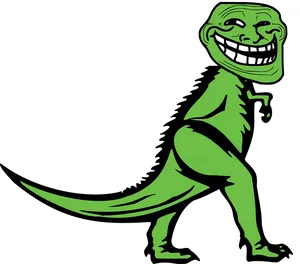 Trollface Dinosaur Hybrid