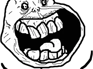 Trollface Iconic Meme Image