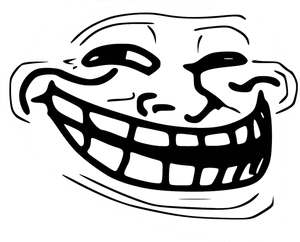 Trollface_ Laughing_ Meme_ Vector PNG image