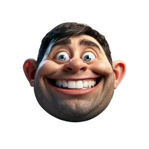 Trollface Reaction Image PNG 58