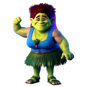 Trolls Barb Character PNG Cyn PNG