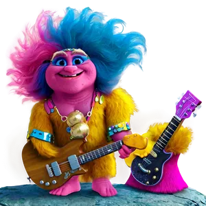 Trolls Glam Rock PNG 96 PNG