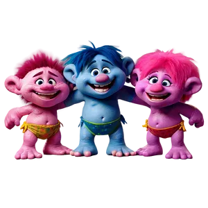 Trolls Group Hug PNG 05232024 PNG