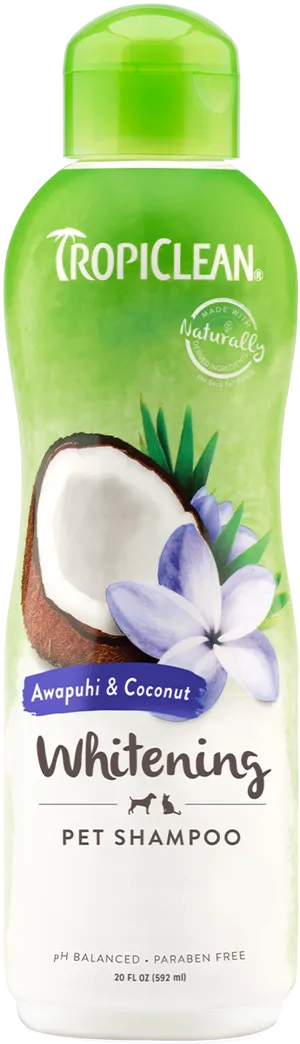 Tropi Clean Awapuhi Coconut Pet Shampoo PNG image