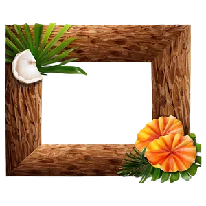 Tropical Beach Frame PNG Qhq PNG