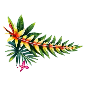 Tropical Bliss Border PNG 06272024 PNG