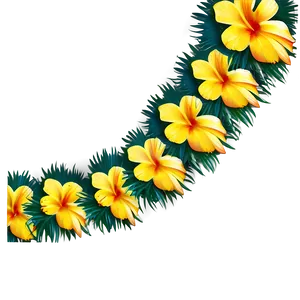 Tropical Bliss Border PNG 52