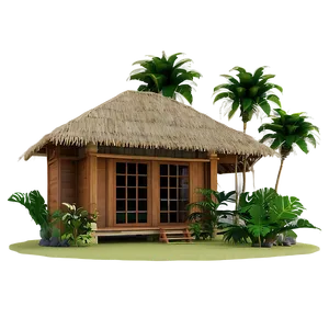 Tropical Bungalow Paradise PNG 19
