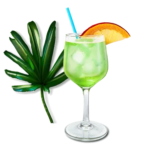 Tropical Cocktail Collection PNG Nur