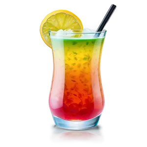 Tropical Cocktail Glass PNG Jex75