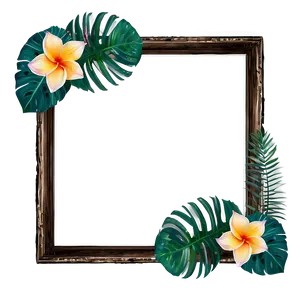 Tropical Escape Frame PNG 21 PNG