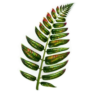 Tropical Ferns PNG Ptw PNG