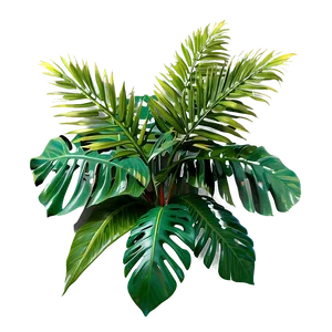 Tropical Flower Bush PNG Vbq79 PNG