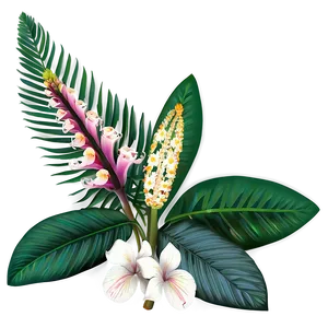 Tropical Flowering Plant PNG Qvp43 PNG