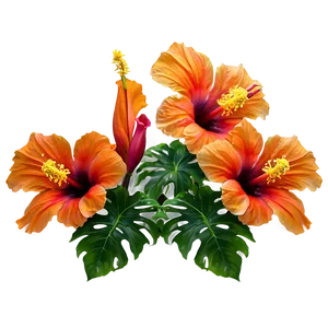 Tropical Hibiscus PNG 45