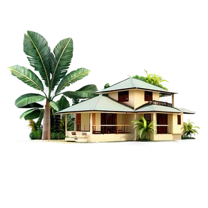 Tropical Houses Png 05252024 PNG image