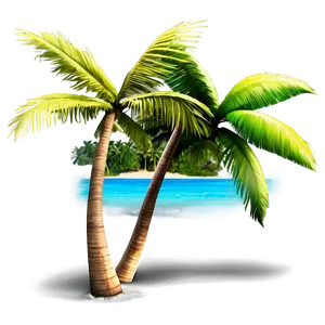 Tropical Island Escape Png 06202024 PNG image