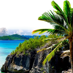 Tropical Island Getaways Png 06272024 PNG image