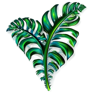Tropical Leaf Accent PNG Jvm98 PNG