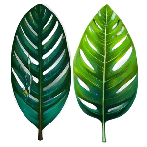Tropical Leaf Collection PNG 93
