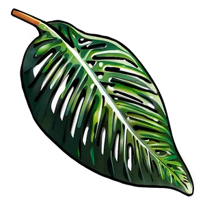 Tropical Leaf Icon Png 11 PNG image