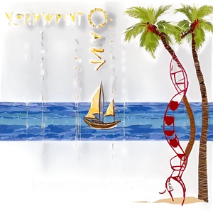 Tropical_ Night_ Sailboat_ Scene PNG