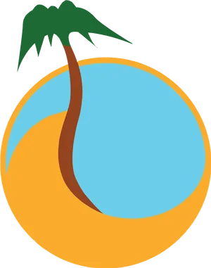 Tropical Oasis Icon PNG image