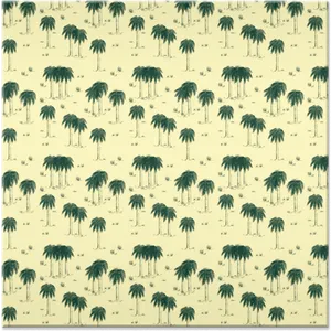 Tropical Palm Pattern Background PNG image