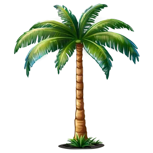 Tropical Palm Tree Icon Png Syy85 PNG image