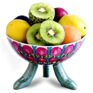 Tropical Paradise Fruit Bowl PNG 06132024 PNG