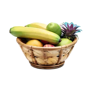 Tropical Paradise Fruit Bowl PNG 30 PNG